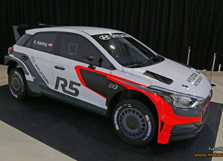 Hyundai tar upp kampen i WRC2 med sin nya i20 R5 Hyundai R5