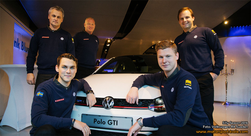 Två team blir ett när Volkswagen RX Sweden kör för guld