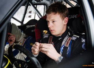 Johan Kristoffersson till start i Rally Sweden Johan Kristoffersson till start i Rally Sweden