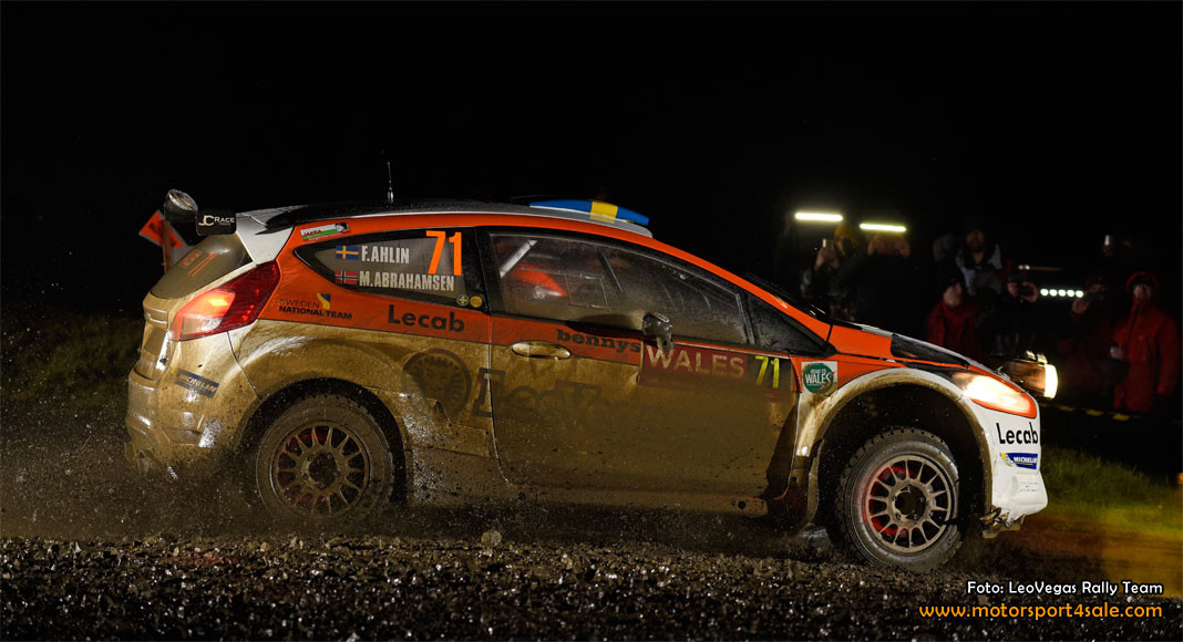 Fredrik Åhlin kör R5-Fiesta brittiska mästerskapet