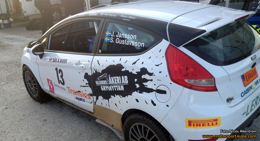 Jacob Jansson om tredjeplatsen i Rally Bilmetro