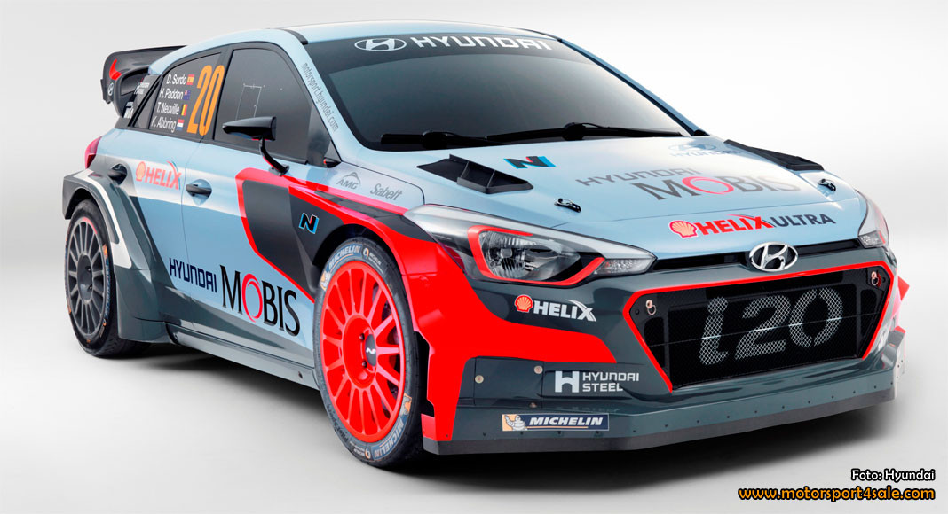 Hyundai kommer till Rally Sweden med 3 bilar