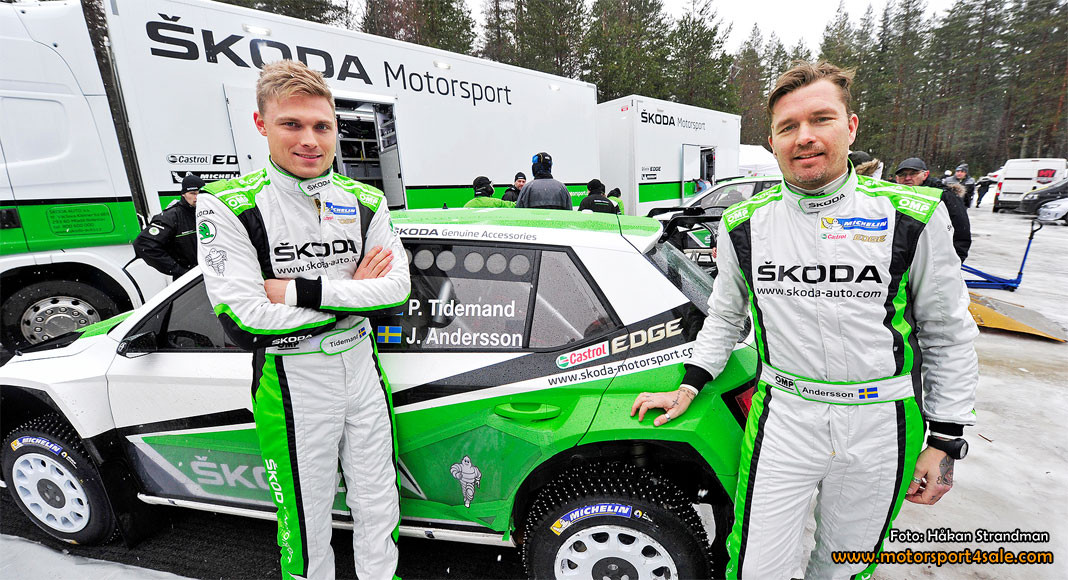 Pontus och Jonas kör för VM-poäng