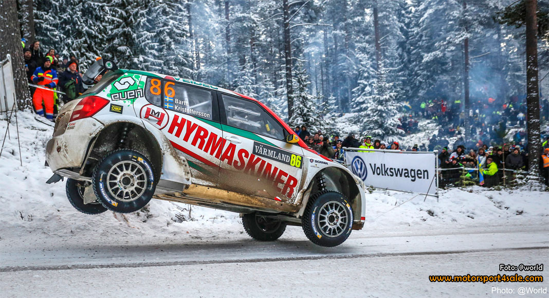 Johan Kristoffersson hoppas på köra fler rallyn