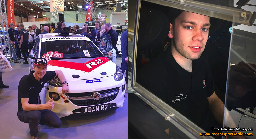 Andreas Johansson debuterar med Adielsson i Östersund