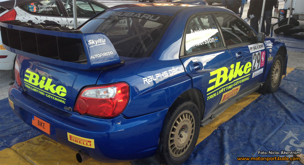 Jerker Axelsson inför Rally-SM i Östersund