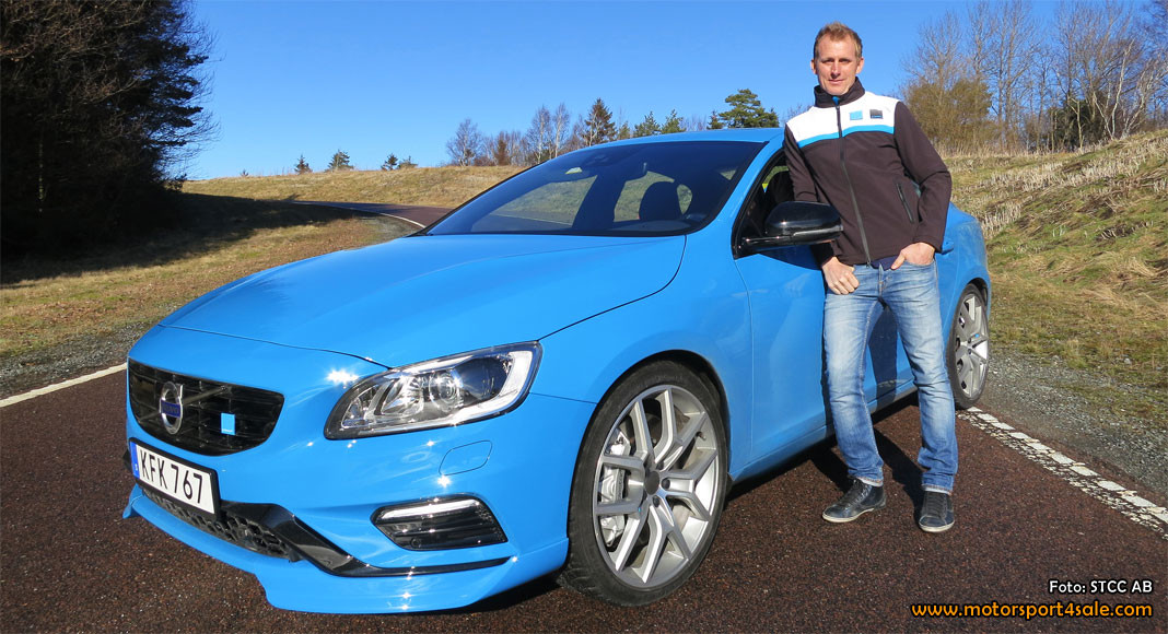 Richard Göransson kör för Polestar Cyan Racing 2016