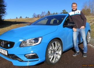 Richard Göransson kör för Polestar Cyan Racing 2016 Richard Göransson kör för Polestar Cyan Racing 2016