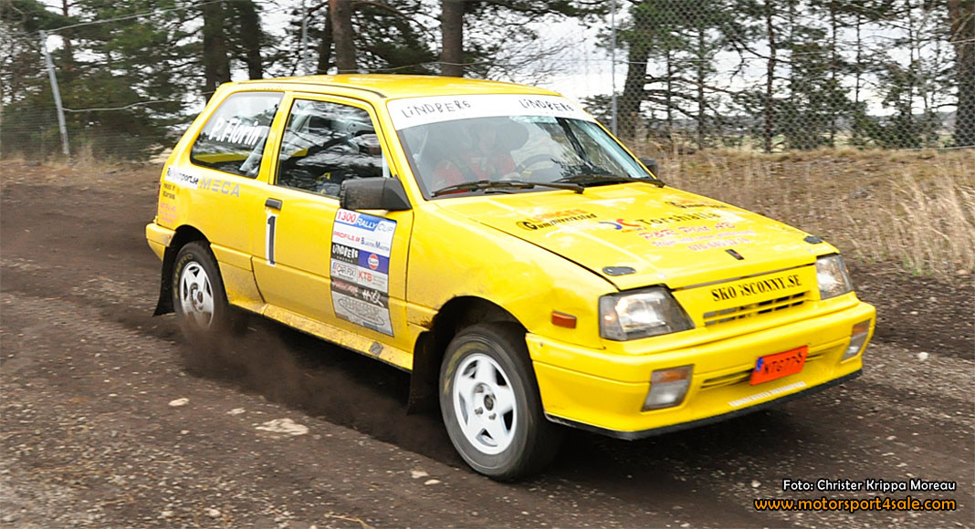 Stort startfält för 1300 Rallycup i Zabra-rallyt