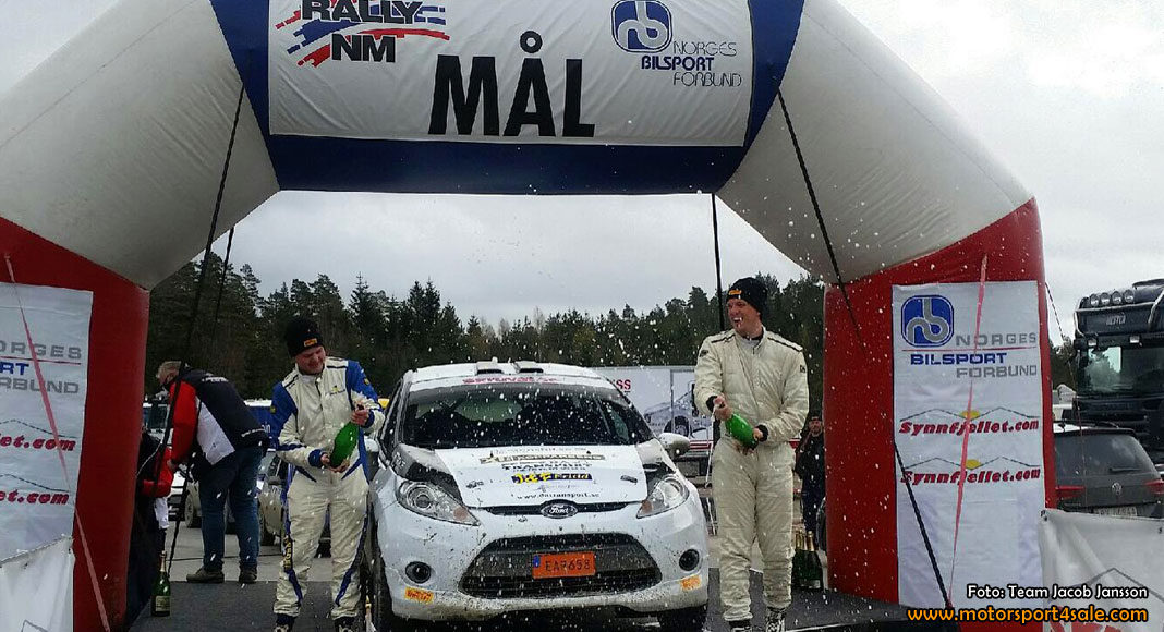 Norsk klasseger för Jacob Jansson inför South Swedish Rally