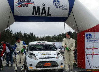 Bra genrep för Jacob Jansson inför South Swedish Rally Norsk klasseger för Jacob Jansson inför South Swedish Rally