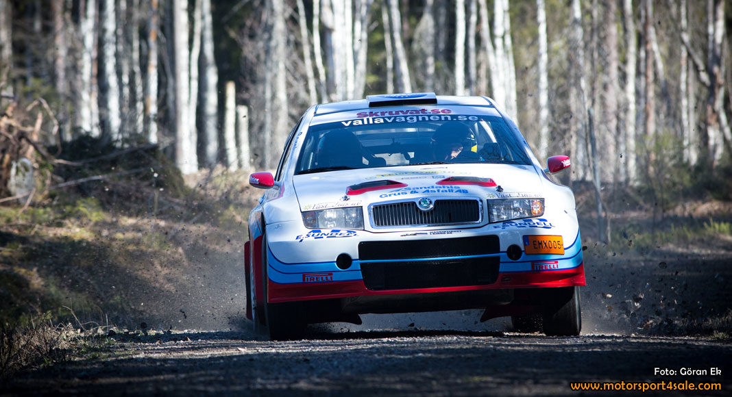 P-G Andersson redo för helgens South Swedish Rally