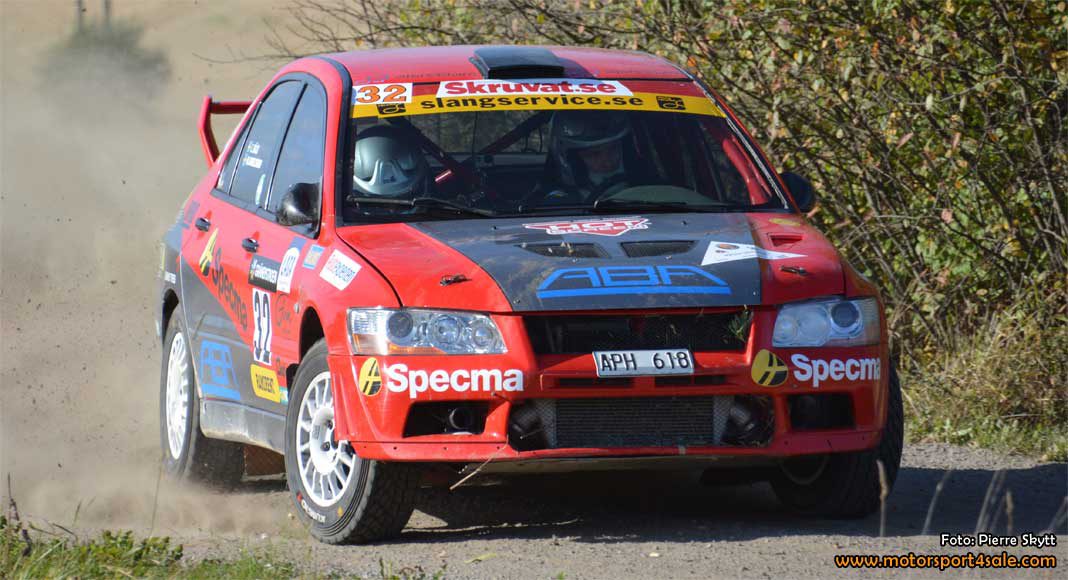 Vauxhall-föraren Mattias Adielsson kör 4wd i South Swedish Rally