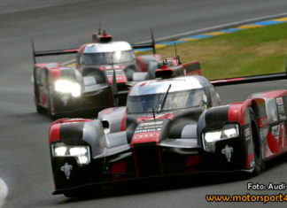 Tredje och fjärdeplats för Audi i Le Mans 24h Tredje och fjärdeplats för Audi i Le Mans 24h
