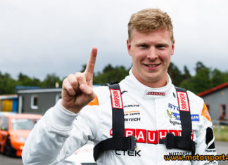 Johan Kristoffersson kvalkung inför dagens STCC på Anderstorp Johan Kristoffersson kvalkung inför dagens STCC på Anderstorp