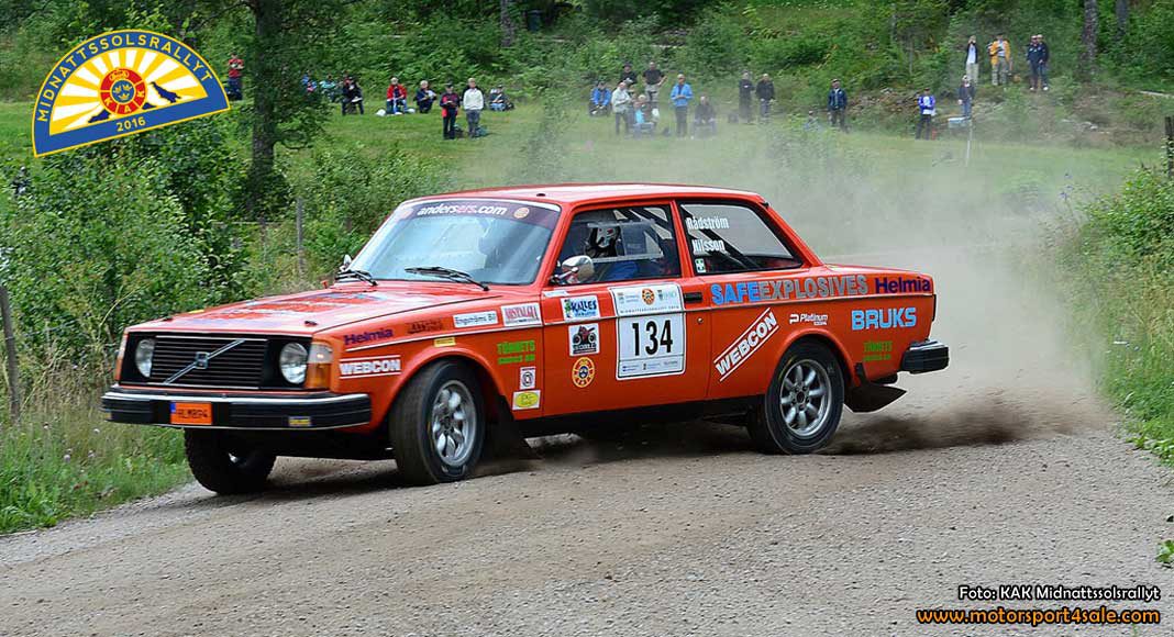 Arne Rådström leder Midnattssolsrallyt efter torsdagen