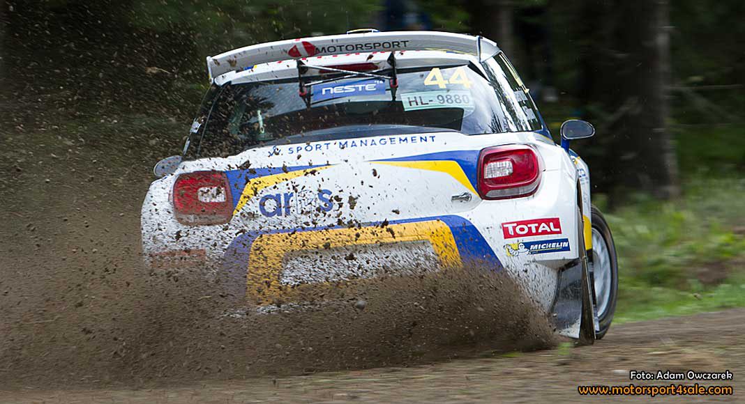 Emil Bergkvist summerar insatsen i det finska VM-rallyt