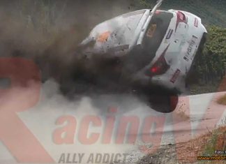 Gilbert kraschar ut sig ur det tyska VM-rallyt Gilbert kraschar ut sig ur det tyska VM-rallyt