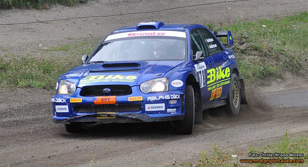 Jerker går för totalseger i East Sweden Rally
