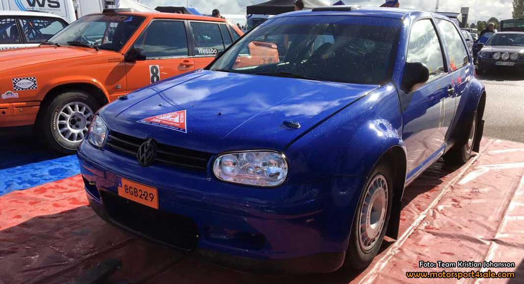 SM-premiär för Kristian Johansson Kitcar-Golf