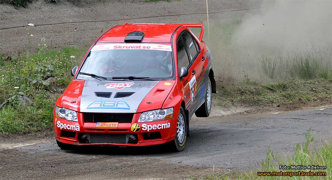Mattias Adielsson till Rally Uppsala i 4wd
