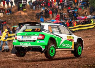 Pontus Tidemand leder WRC2 i Spanien Pontus Tidemand leder WRC2 i Spanien