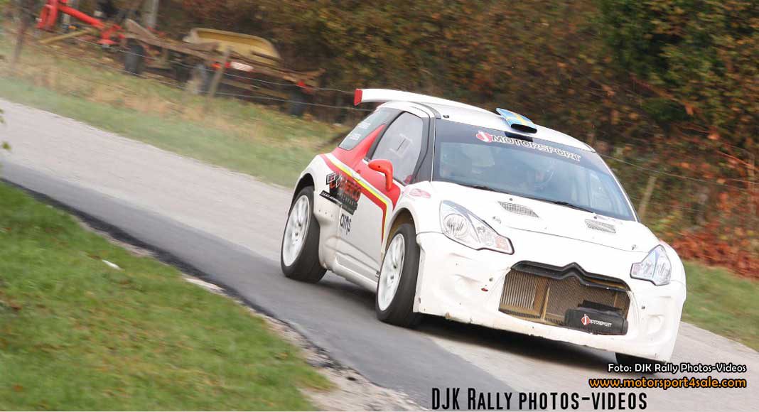 Emil och Joakim nöjda med Shakedown inför Rallye Du Condroz