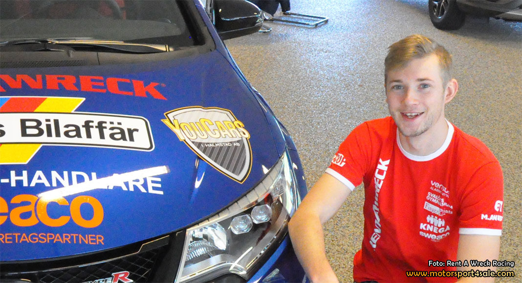 Clio Cup-mästaren Marcus Annervi kör STCC 2017 i nytt märke