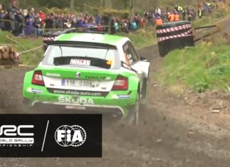 Se Pontus Tidemands jakt på andraplatsen i Wales Rally GB