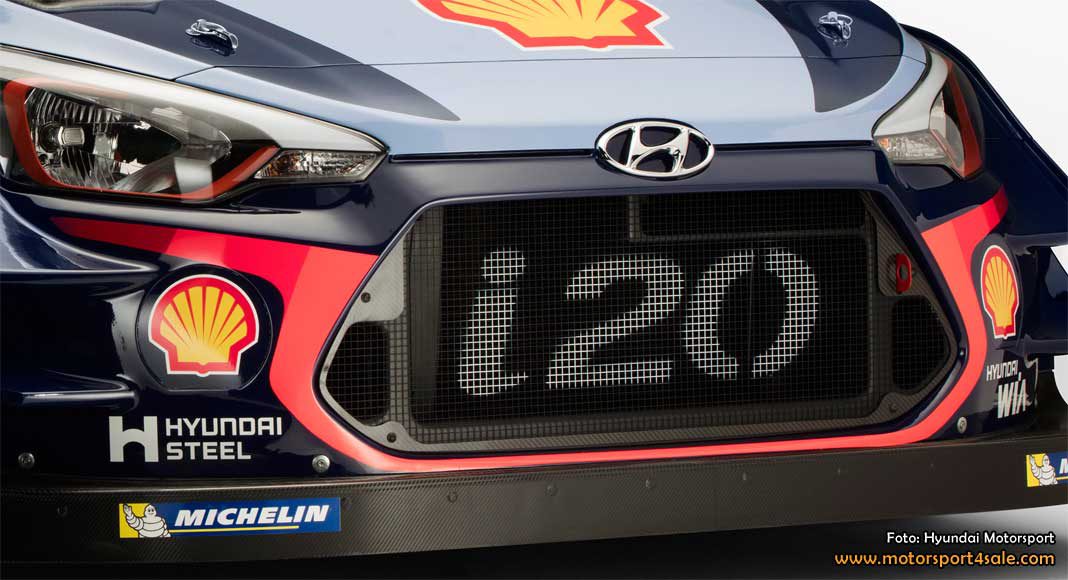 Premiär för nya Hyundai i20 Coupe WRC 2017