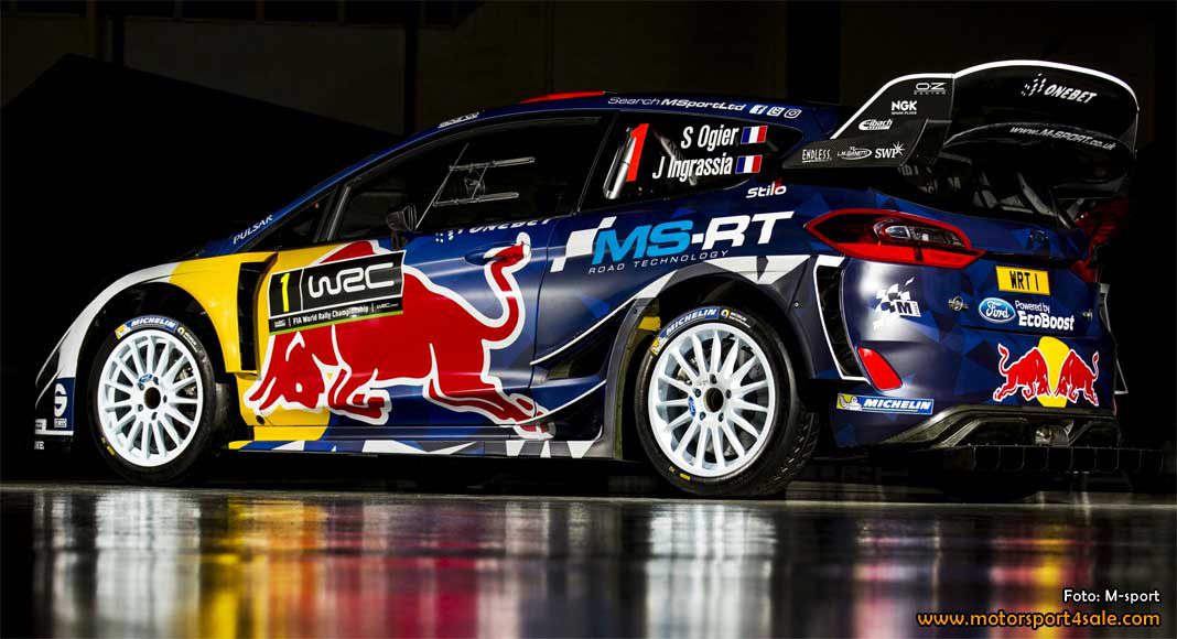Sébastien Ogiers Ford Fiesta WRC 2017