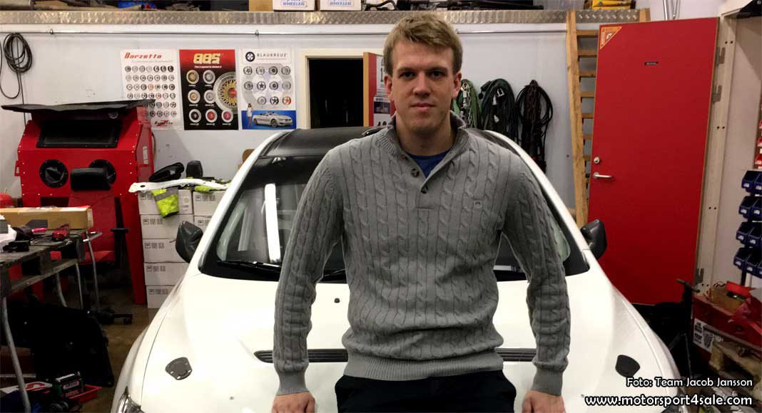 Nytt år och ny bil väntar för Jacob Jansson