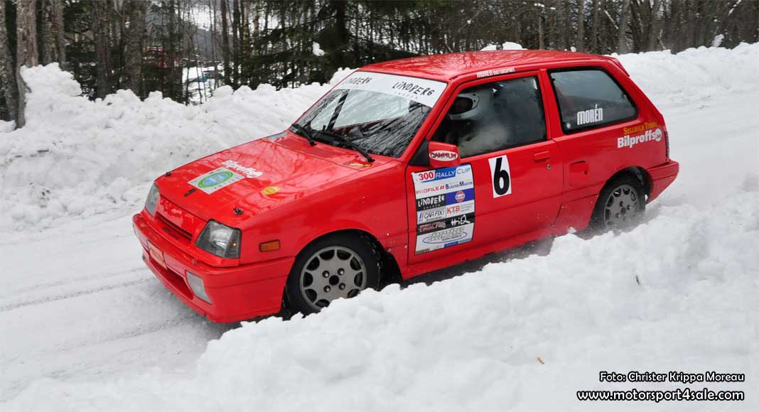 Säsongspremiär i Stugun för 30-års jubilerande 1300 Rallycup