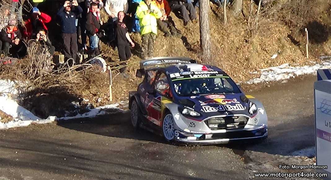 Ogier snabbast på Shake Down Rallye Monte Carlo 2017