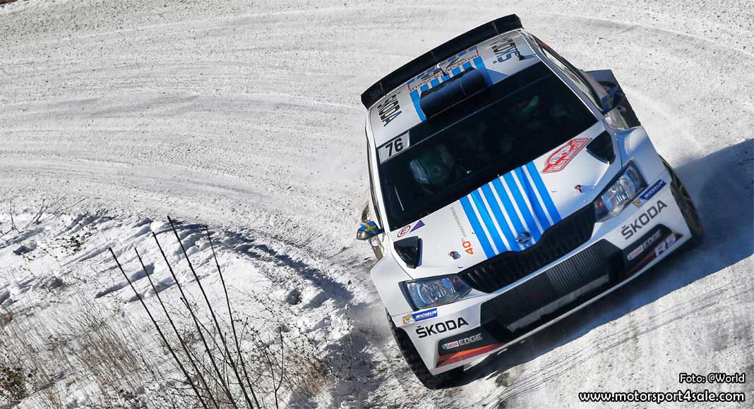 Pontus Tidemand nia totalt efter fredagsetappen i Monte Carlo