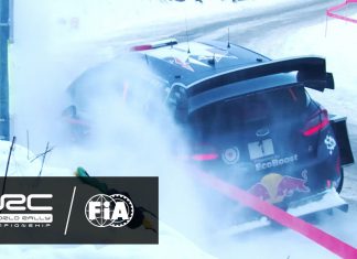 Sébastien Ogier på tredjeplatsen trots den här missen på SS3