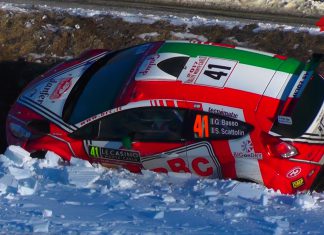 Bassos avåkning på Shake Down inför Rallye Monte Carlo