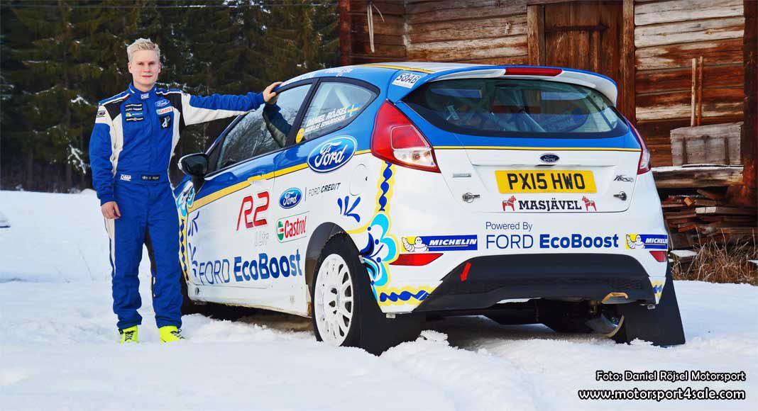Allt klart för Daniel Röjsel i teamets Ford Fiesta R2t EcoBoost