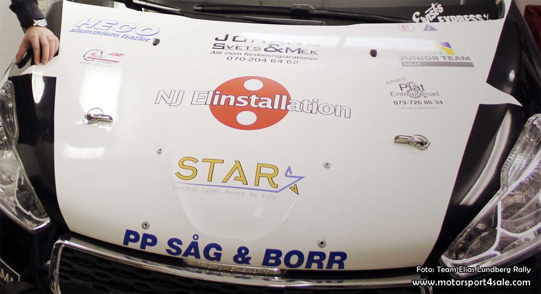 Elias Lundberg med team är redo för årets första tävling