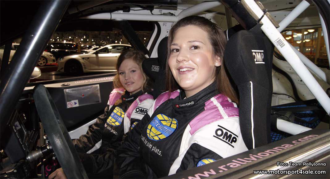 Team RallyJonna peggar upp inför SM-premiären
