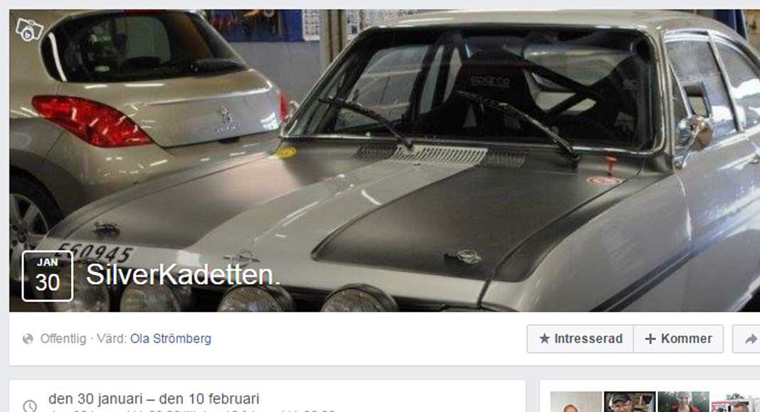 Insamling till känd motorbloggare för start i Midnattssolsrallyt