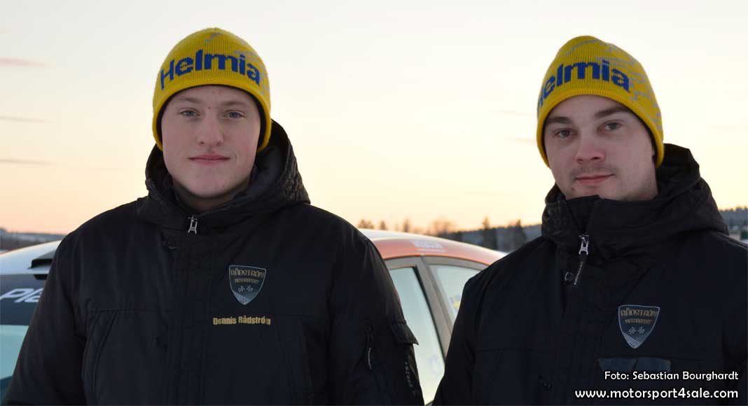 Dennis och Johan anmälda till Junior-VM i Rally