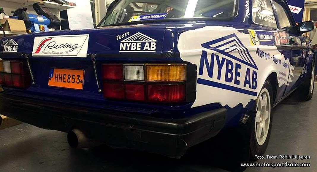 Robin Liljegren debuterar i trimmad rallybil och på vinterunderlag