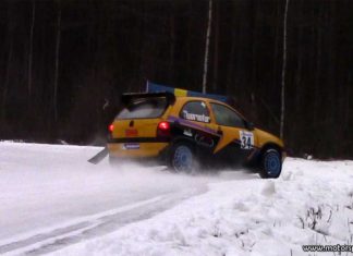 Junioren Pontus Åhman chockade alla på SS1 i SM-premiären Junioren Pontus Åhman chockade alla på SS1 i SM-premiären