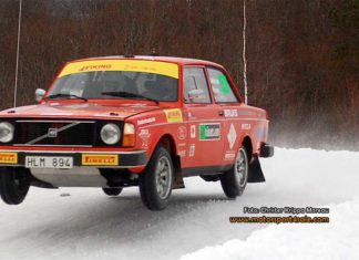 Arne Rådström kör för segern i Rally Sweden Historic 2017 Arne Rådström kör för segern i Rally Sweden Historic 2017