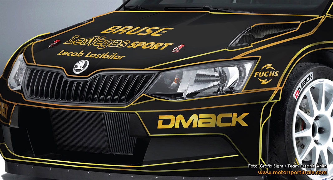 Fredrik Åhlin blir Skoda-förare i BRC 2017