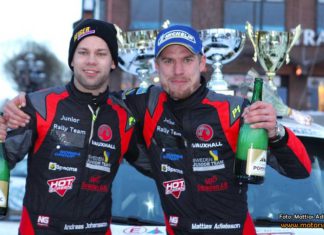 Mattias och Andreas vann Östersund Winter Rally Mattias och Andreas vann Östersund Winter Rally