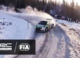 Video – Pontus Tidemand leder WRC2 2017 inför den sista etappen