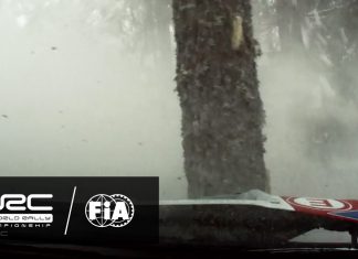 Incar-action från WRC-fältet och fredagens etapp i Rally Sweden