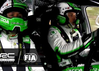 Highlights från WRC2 Fredagsetappen i Rally Sweden 2017